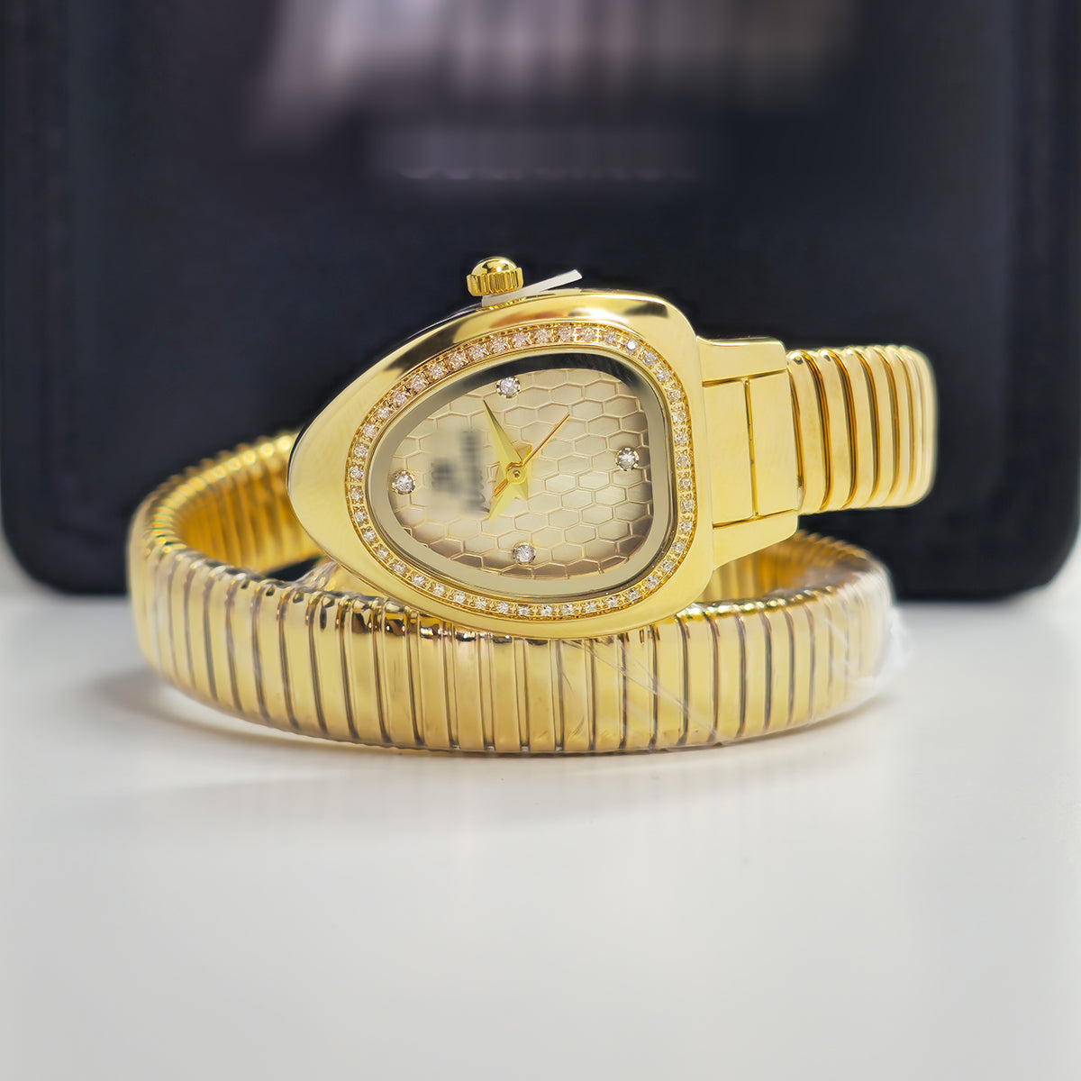 Classic Serpenti Edition Watch - Full Gold Design - Quartz Movement