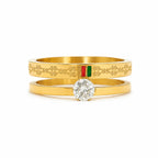 Iconic Double Band Stainless Steel Ring