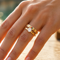 Iconic Double Band Stainless Steel Ring